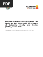 Factory Licence Fee Structure | PDF | Watt | Rates