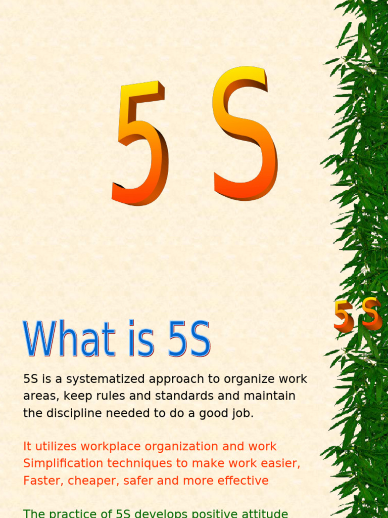 5s Housekeeping Techniques | PDF | Housekeeping