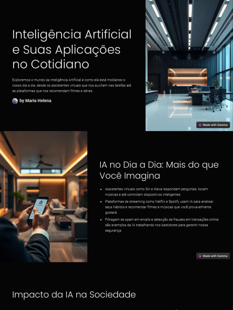 Inteligencia Artificial e Suas Aplicacoes No Cotidiano | PDF