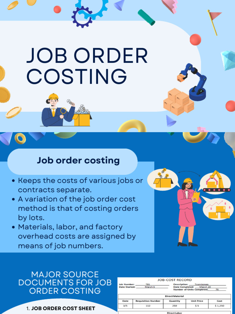 Group 4 - Job Order & JIT | PDF | Cost Of Goods Sold | Debits And Credits