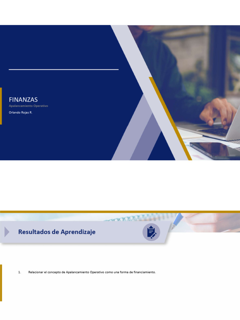 Apalancamiento Operativo en Finanzas | PDF | Apalancamiento (Finanzas ...
