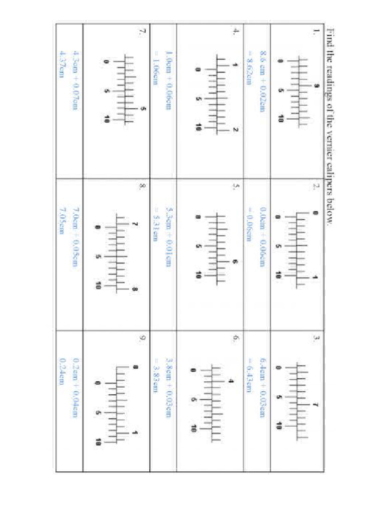 Vernier Caliper Reading Pdf
