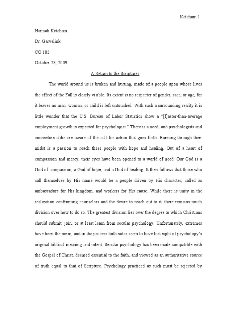 12. Completed Term Paper FINISH Psychology & Cognitive Science Truth