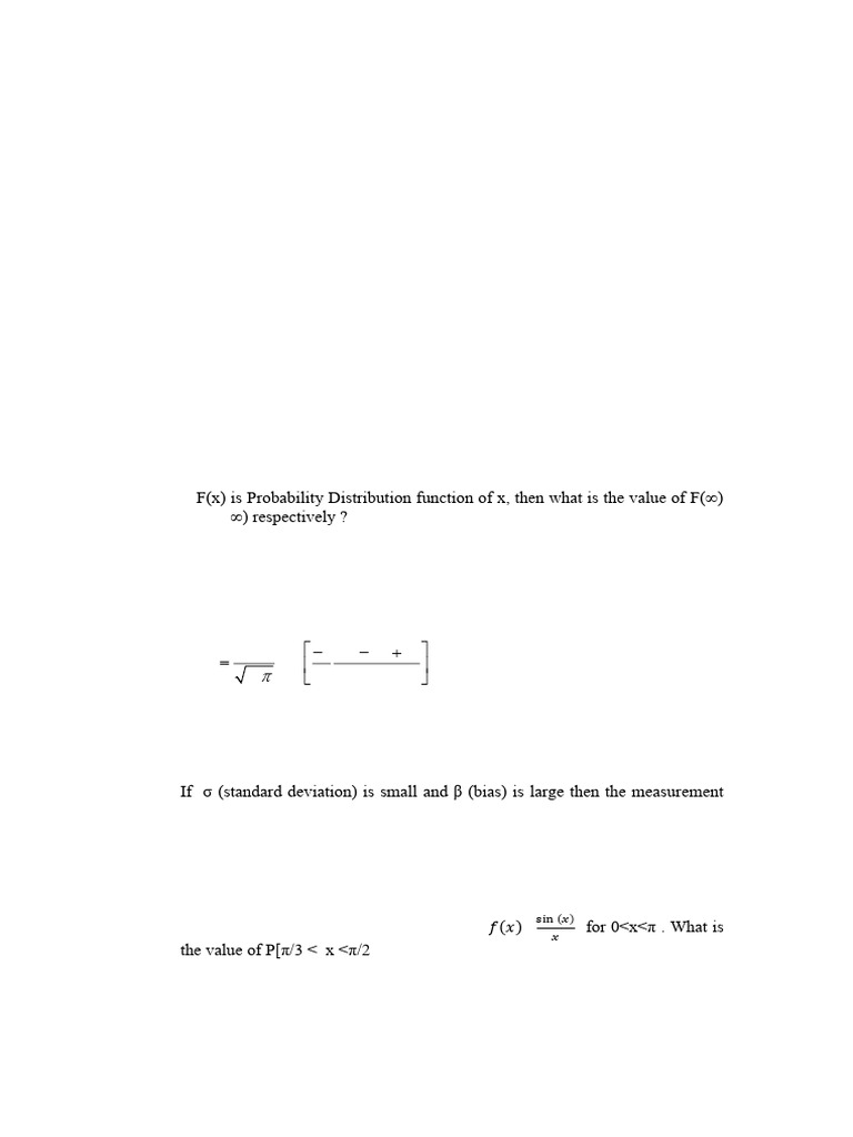 Elementary Probability and Error Propagtion | PDF | Accuracy And ...