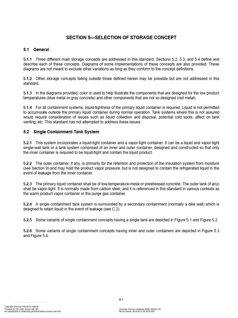 API 62 - Section 5 | PDF | Building Insulation | Roof