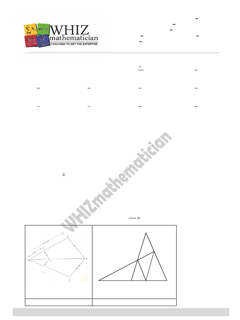 Probability & Triangles Test | PDF | Mathematics