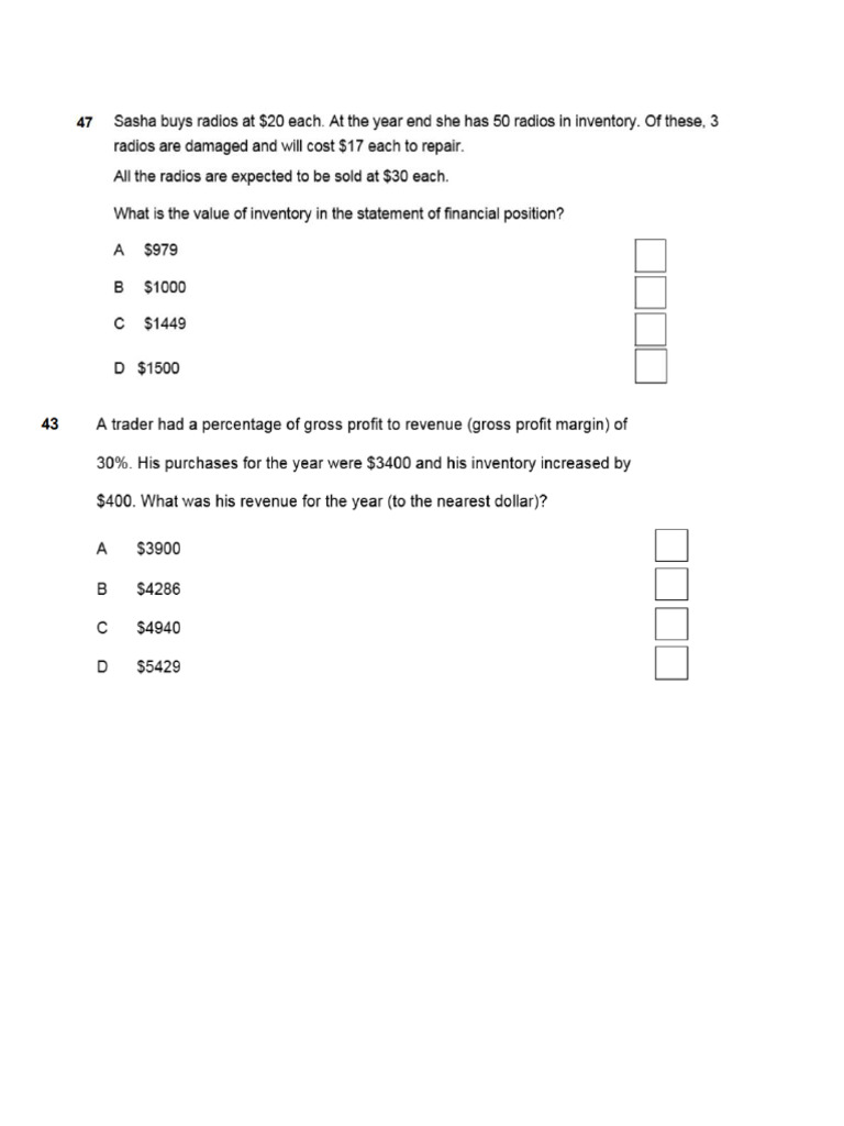 Practice Questions | PDF