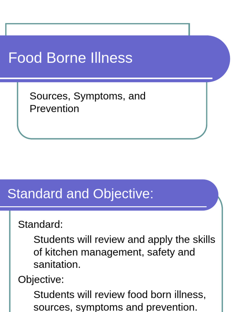 Food Borne Illness Foods II | PDF | Foodborne Illness | Diseases And ...