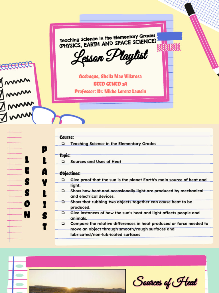 Aceboque, Shella Mae v. - Beed 3a - Module 4 - Lesson Playlist | PDF ...