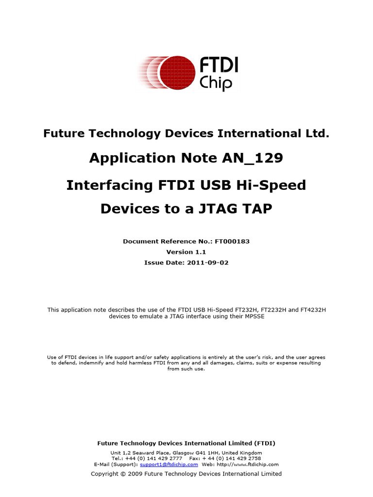 FTDI JTAG Interface with MPSSE Guide | PDF | Computer Science | Computing