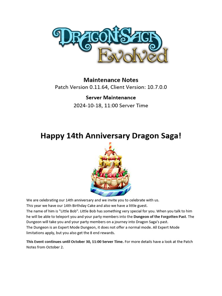Maintenance Notes 24-10-18 (0.11.64) | PDF | Halloween