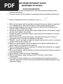 Selected Chse Questions-2025