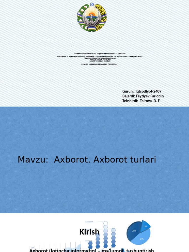 2 Mavzu Main | PDF