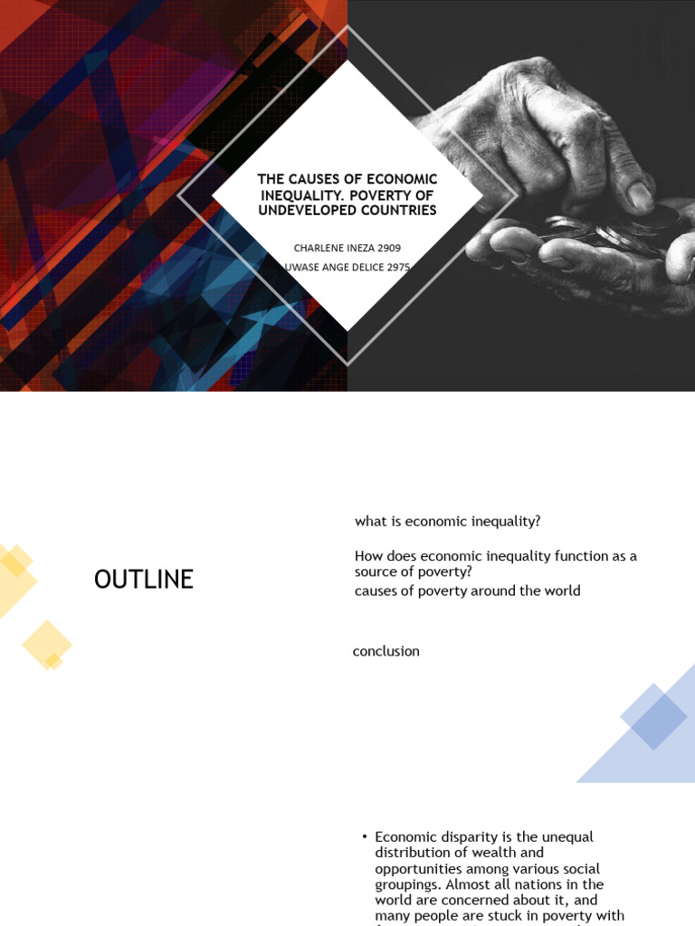 THE CAUSES OF ECONOMIC INEQUALITY (Delice, Charlene) | PDF | Poverty ...