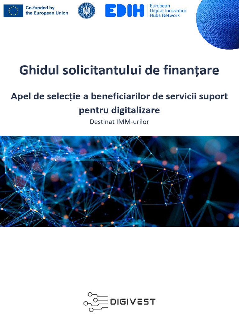 Ghidul Solicitantului DIGIVEST | PDF