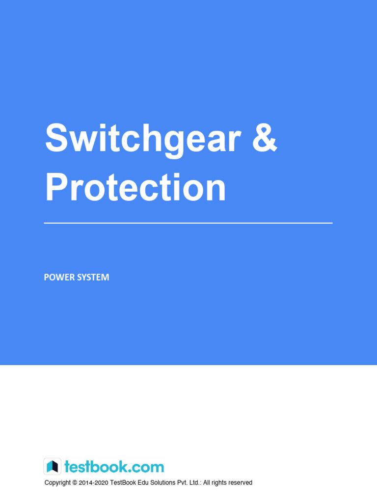Switchgear & Protection | PDF | Fuse (Electrical) | Electric Arc