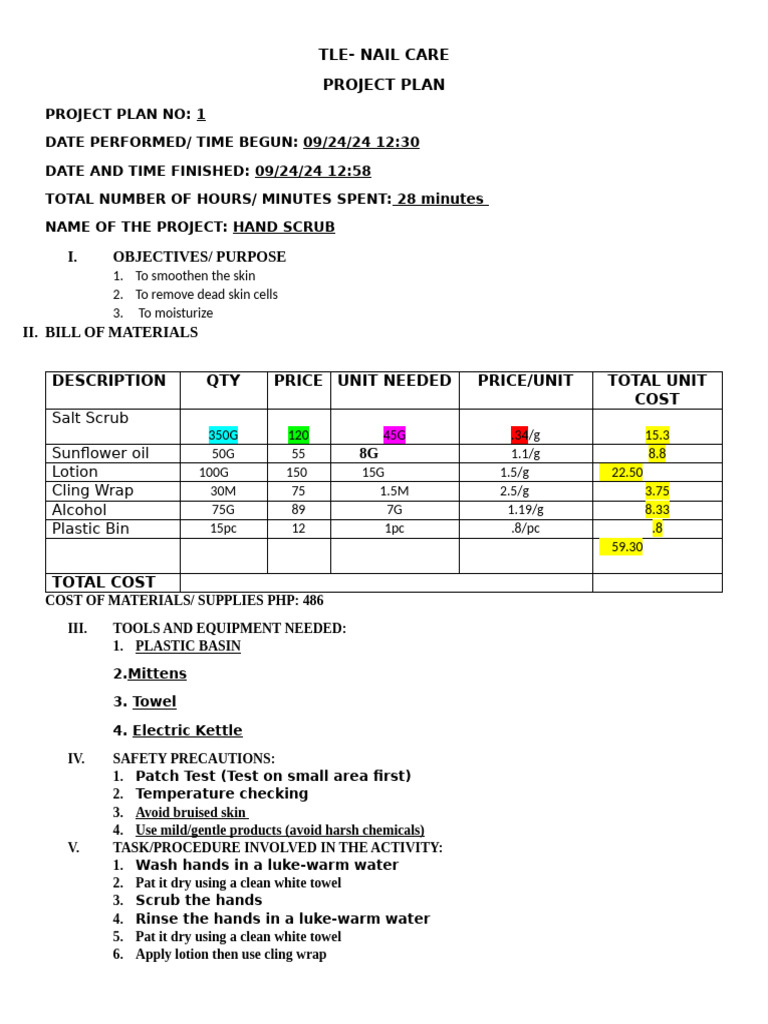 Project Plan Template | PDF