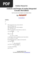 Download Analysis and Design of Analog Integrated Circuits 5th Solutions by Justin Kenny SN78556587 doc pdf