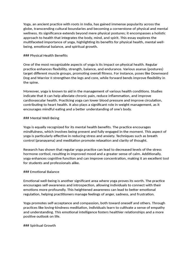 Yoga Pdf Mindfulness Yoga