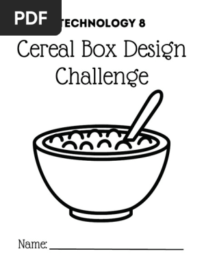 Cereal Box Design Challenge