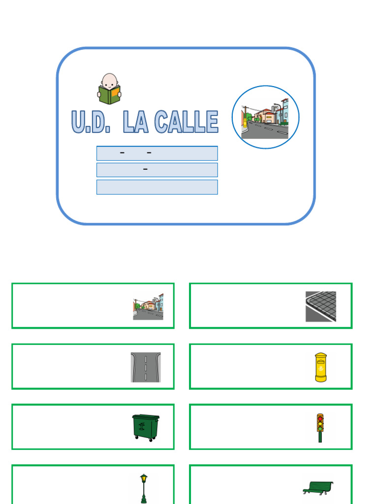 Pictogramas de Elementos Urbanos | PDF