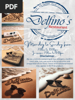 Bill's All Day Menu with Prices | PDF | Pancake | Sauce