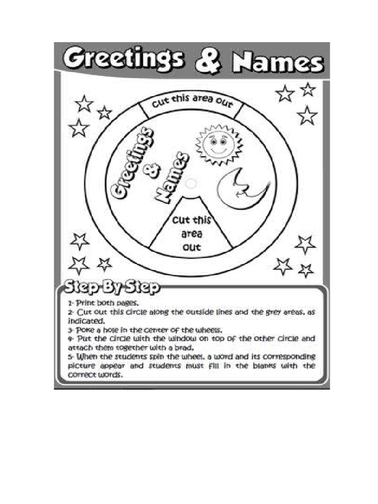 Greetings and Names | PDF