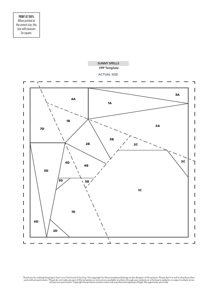 Weather Foundation Paper Piercing Quilt Templates d64f5f3 | PDF ...