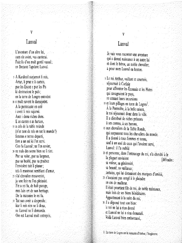 Lanval | PDF
