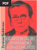 Emma Goldman - La hipocrecía del puritanismo y otros ensayos