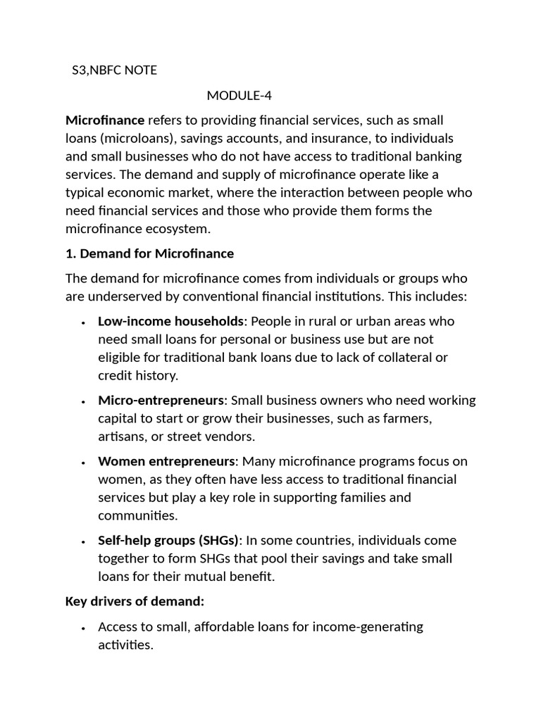NBFCs for Personal Loans Overview | PDF | Microfinance | Market (Economics)