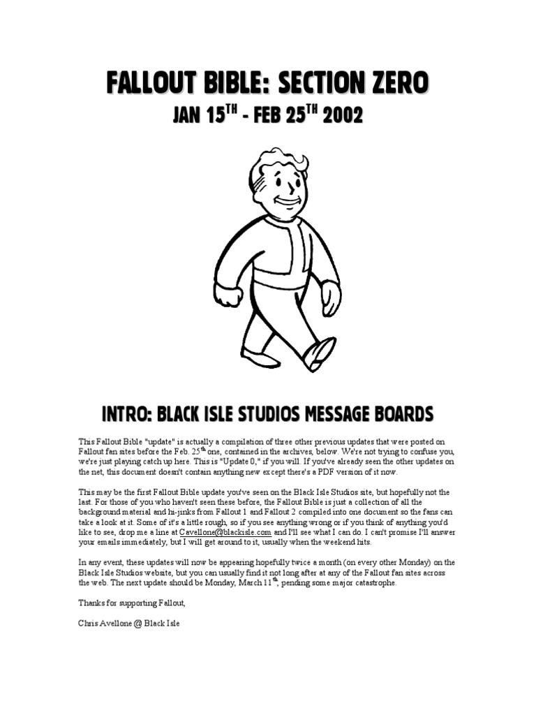 Fallout Bible 0 | PDF | Fusion Power | Energy Crisis