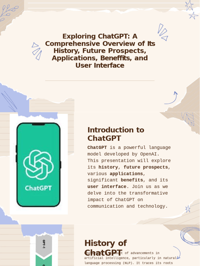 Slidesgo Exploring Chatgpt A Comprehensive Overview of Its History ...