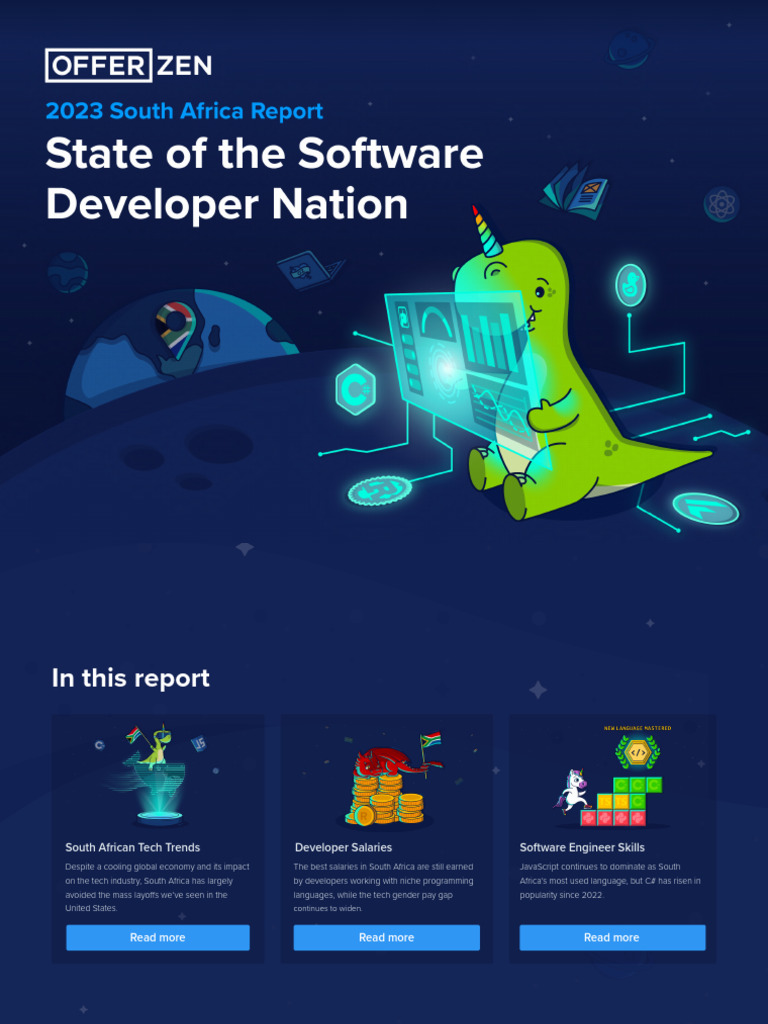 2023 OfferZen State of The South African Software Developer Nation ...