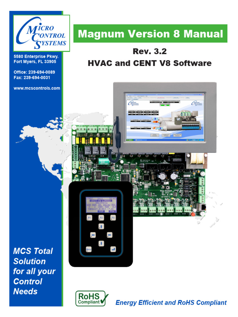 MCS Magnum V8 Manual Revision 3.2 | PDF | Manufactured Goods | Energy ...