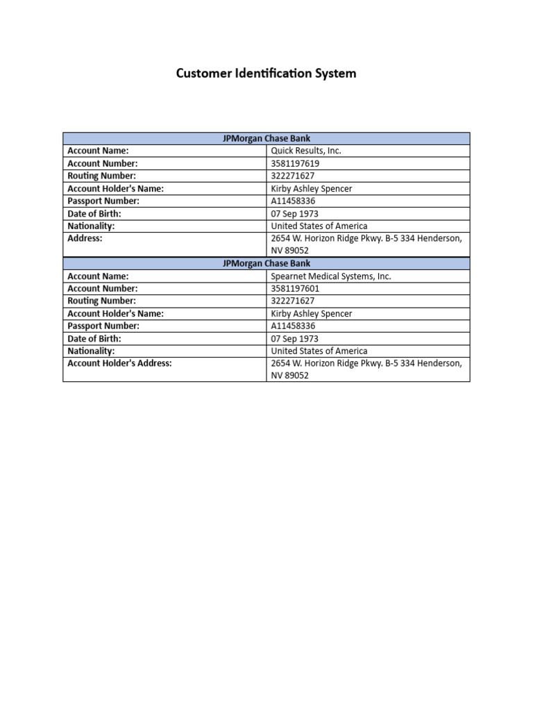 Chase Bank Routing Number 322271627 | PDF | Law