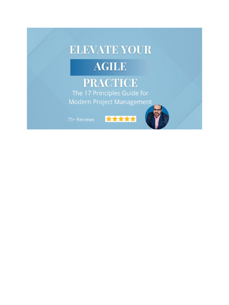 Agile Mindset for Project Managers | PDF | Agile Software Development ...