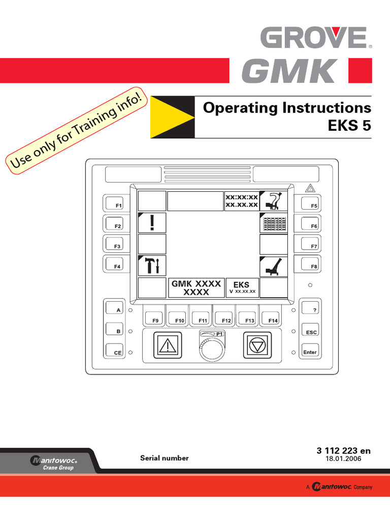 GMK Eks 5 Manual | PDF | Menu (Computing)