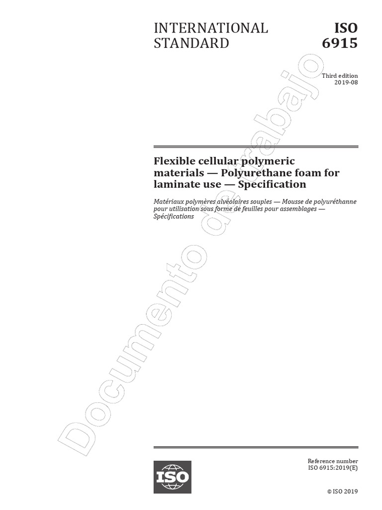 Iso 6915 2019 (E) | PDF | International Organization For ...