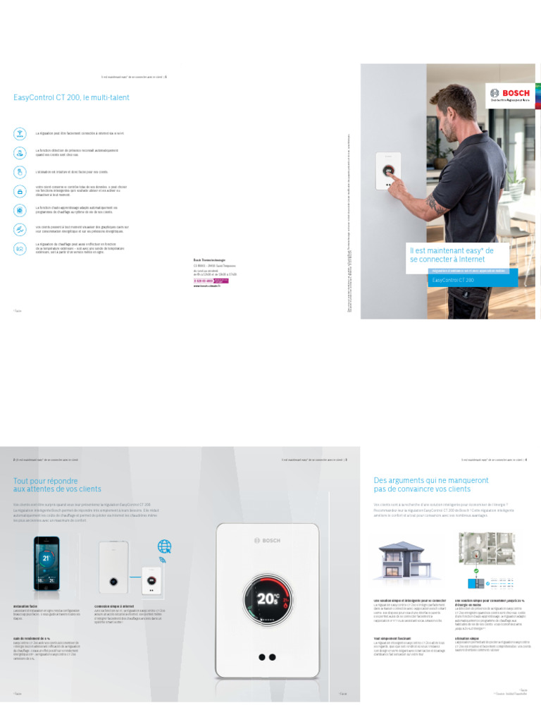 EasyControl CT 200 : Régulation Intelligente | PDF | Domotique ...