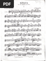 Edison Denisov - Sonata For Alto Saxophone and Piano | PDF