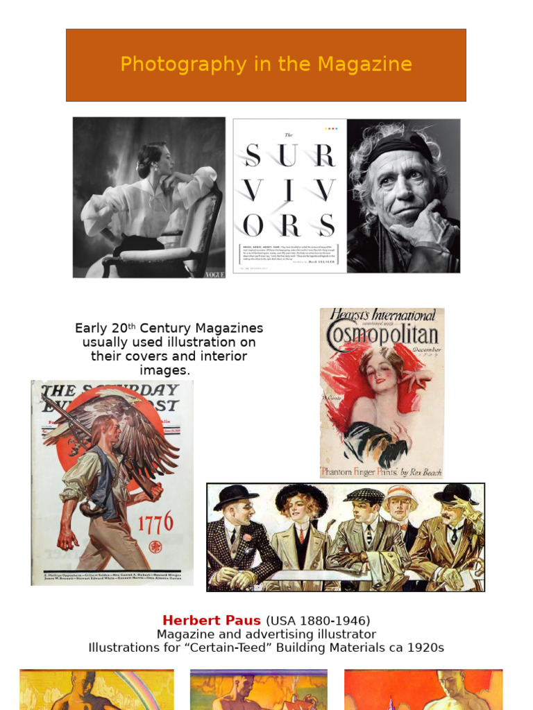 Photography in The Magazine | PDF | Vogue (Magazine) | Magazines