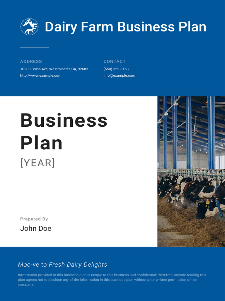 Dairy Farming Business Plan Guide: Requirements And Fodder – MIEHK