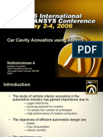 Ansys Car Cavity Acoustic 253
