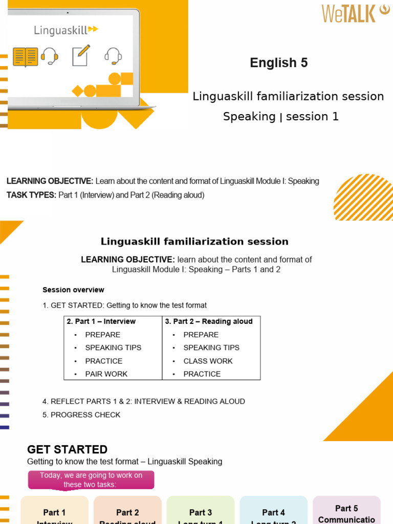 Linguaskill Speaking Module Overview | PDF | English Language | Human ...