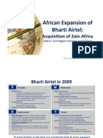 African Expansion of Bharti Airtel:: Acquisition of Zain Africa