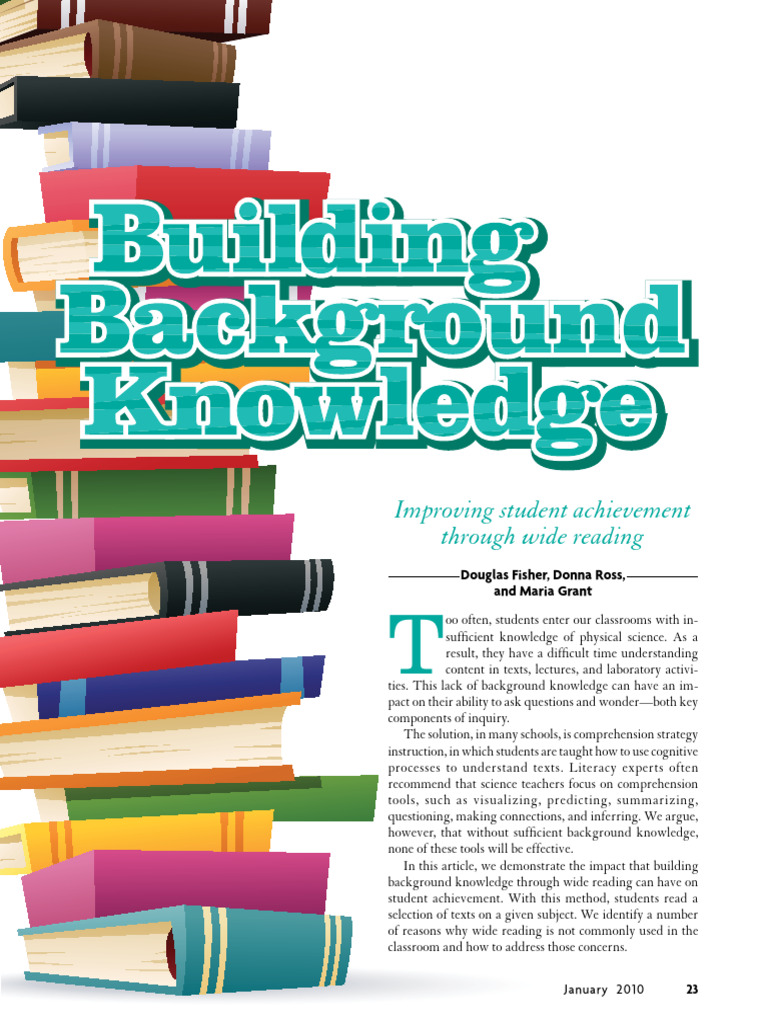Enhancing Science Learning via Wide Reading | PDF | Reading ...