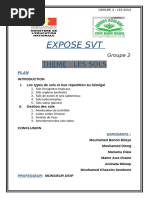 Types de sols au Sénégal et leur répartition | PDF | Sol (pédologie ...