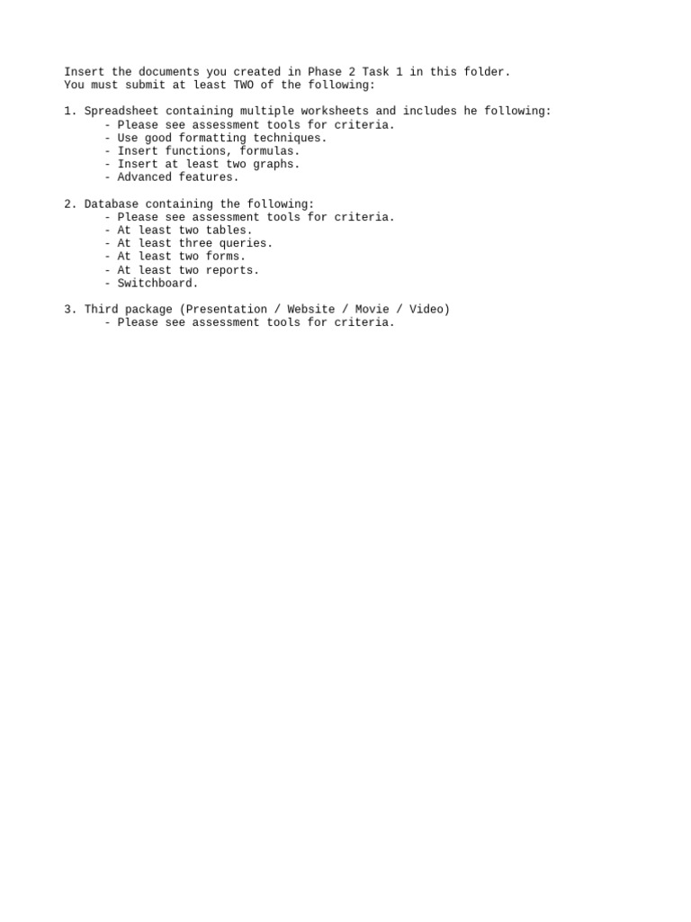 Digital Project Submission Guide | PDF