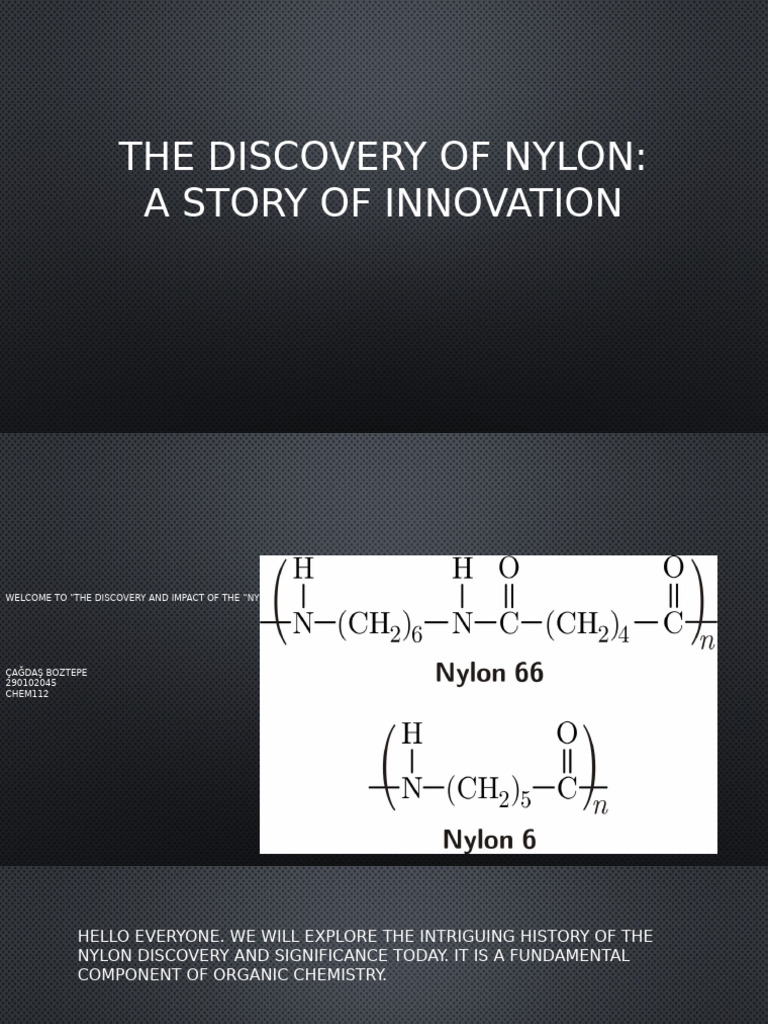 The Discovery of Nylon | PDF | Social Science